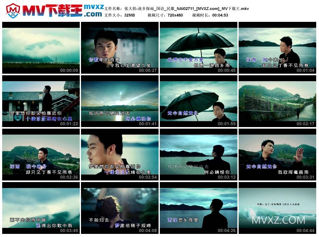 张大伟-故乡探雨_国语_民歌_NAI02711